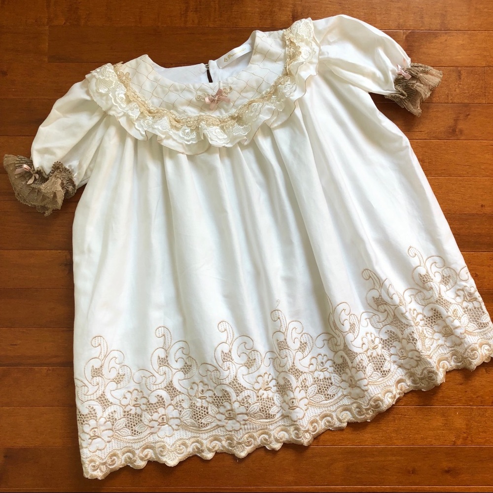 LA PETITE WARDROBE luxury lace nightgown